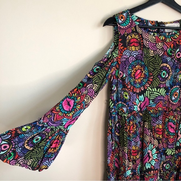 Artelier by Nicole Miller cold shoulder dress - Picture 5 of 14